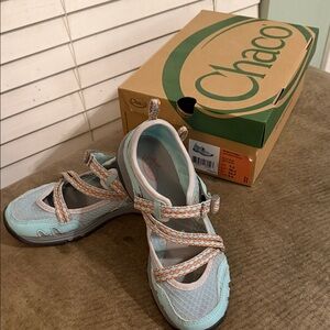 Chaco Women Outcross , Quito Blue, Size 7.5